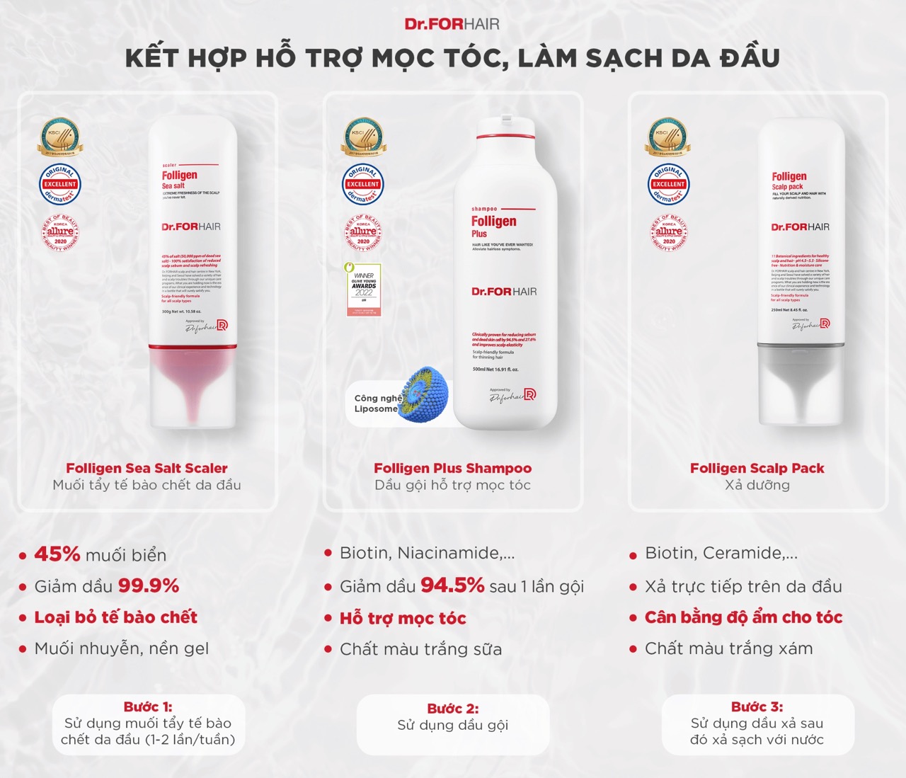 combo gội xả