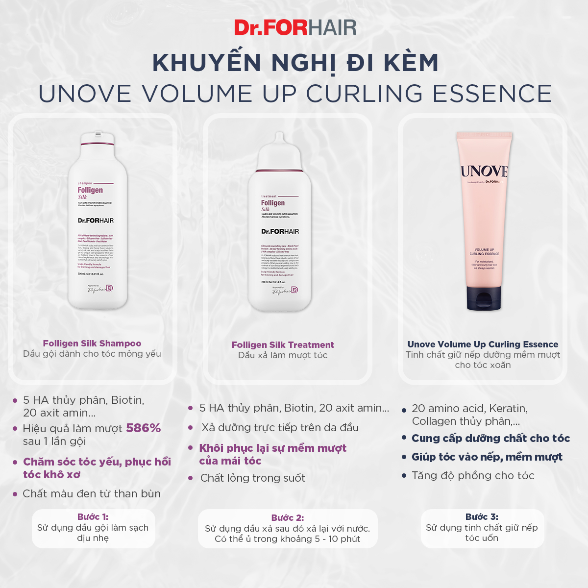 UNOVE VOLUME UP CURLING ESSENCE
