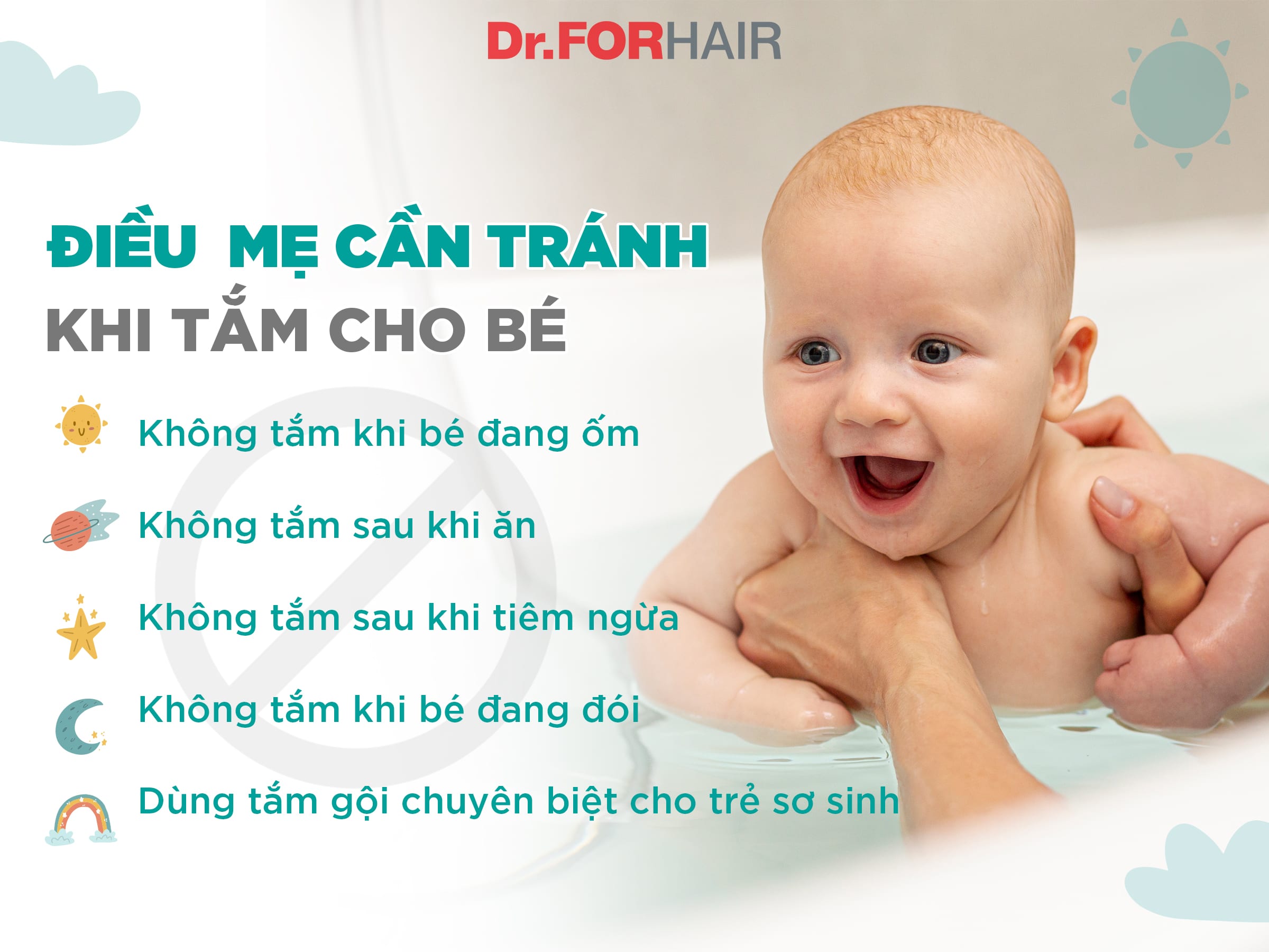 trẻ sơ sinh có nên tắm hàng ngày không