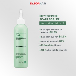 Gel tẩy tế bào chết da đầu Dr.FORHAIR PHYTO FRESH SCALP SCALER 200ml