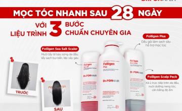 Thử Ngay Liệu Trình Này Nếu Muốn Tóc Con Mọc Dày Chỉ Sau 28 Ngày
